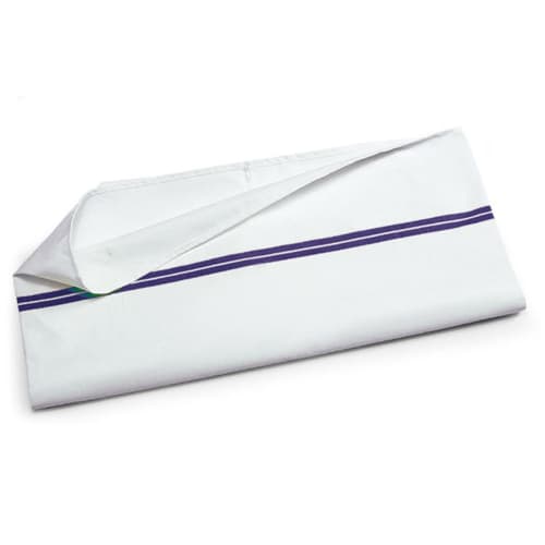 Sac à linge 70L rayé bleu Filmop photo du produit front L