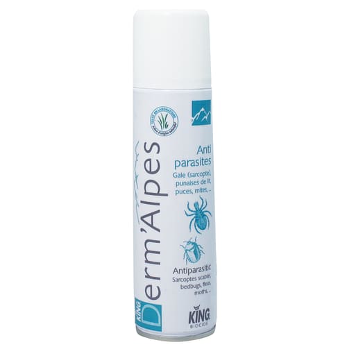 Anti-parasites King Derm'Alpes aérosol de 250 ml photo du produit front L