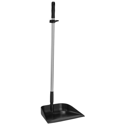 Pelle poussière à manche vertical alimentaire PLP aluminium noir Vikan photo du produit front L