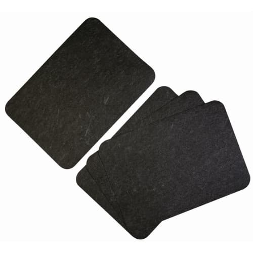Tapis absorbant et adhésif antibactérien PIG® Grippy® gris double épaisseur 61 x 43,2 cm photo du produit front L