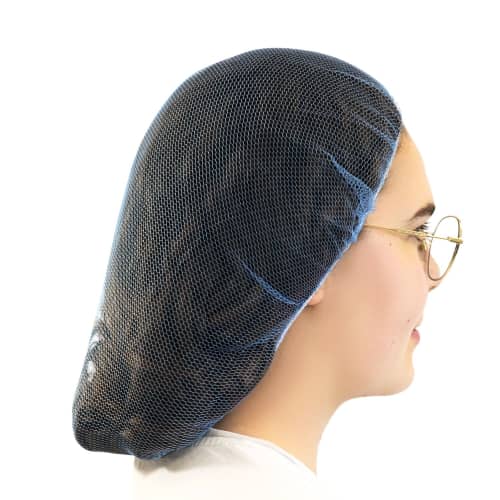Filet à cheveux nylon bleu Ø53cm Paredes photo du produit front L