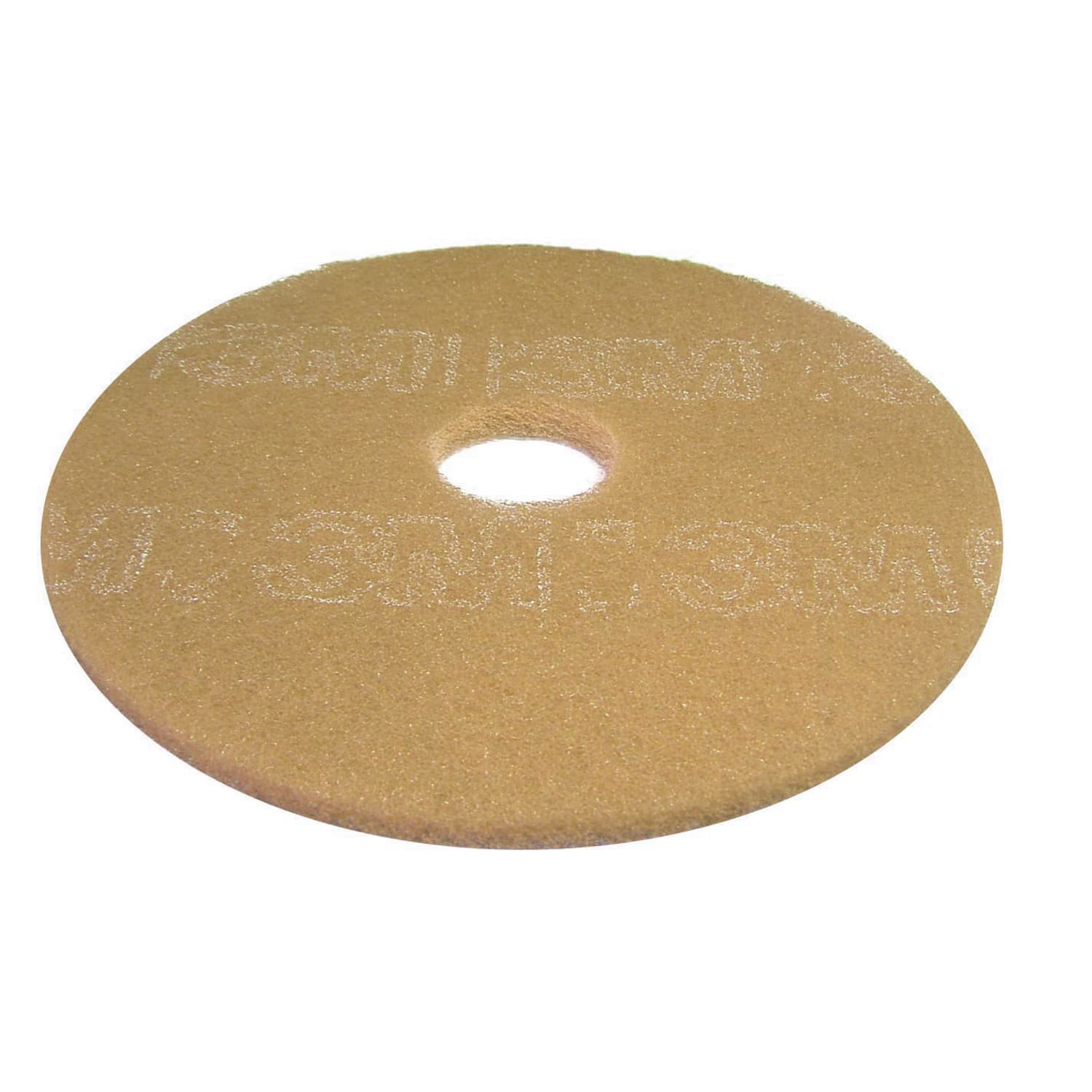 Disque beige 3M pour autolaveuse et monobrosse Ø432mm photo du produit