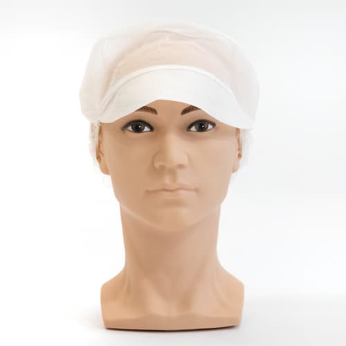 Casquette PLP 40g/m² blanc résille PLP 12g/m² Paredes photo du produit front L