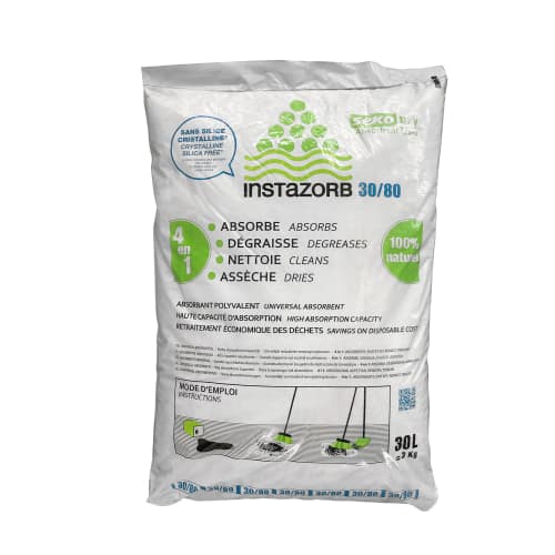 Absorbant polyvalent en poudre Instazorb 30/80 Seko Dry photo du produit front L