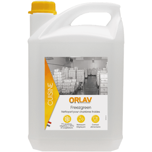 FREEZGREEN nettoyant chambres froides bidon de 5L Orlav photo du produit front L
