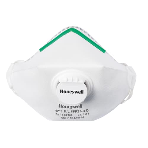 Masque de protection anti-poussières premium 4000 FFP2 Honeywell NR D photo du produit front L