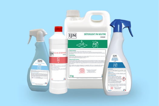 Produits d'entretien - gamme IJN