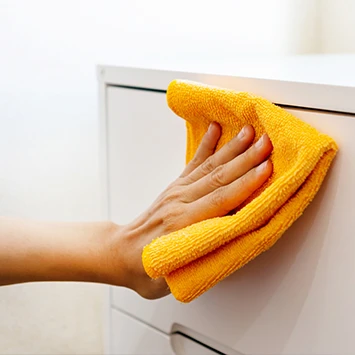 Lavettes microfibres