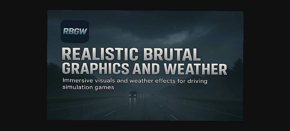 МОД Realistic Brutal Graphics And Weather v11.3 ДЛЯ EURO TRUCK SIMULATOR 2
