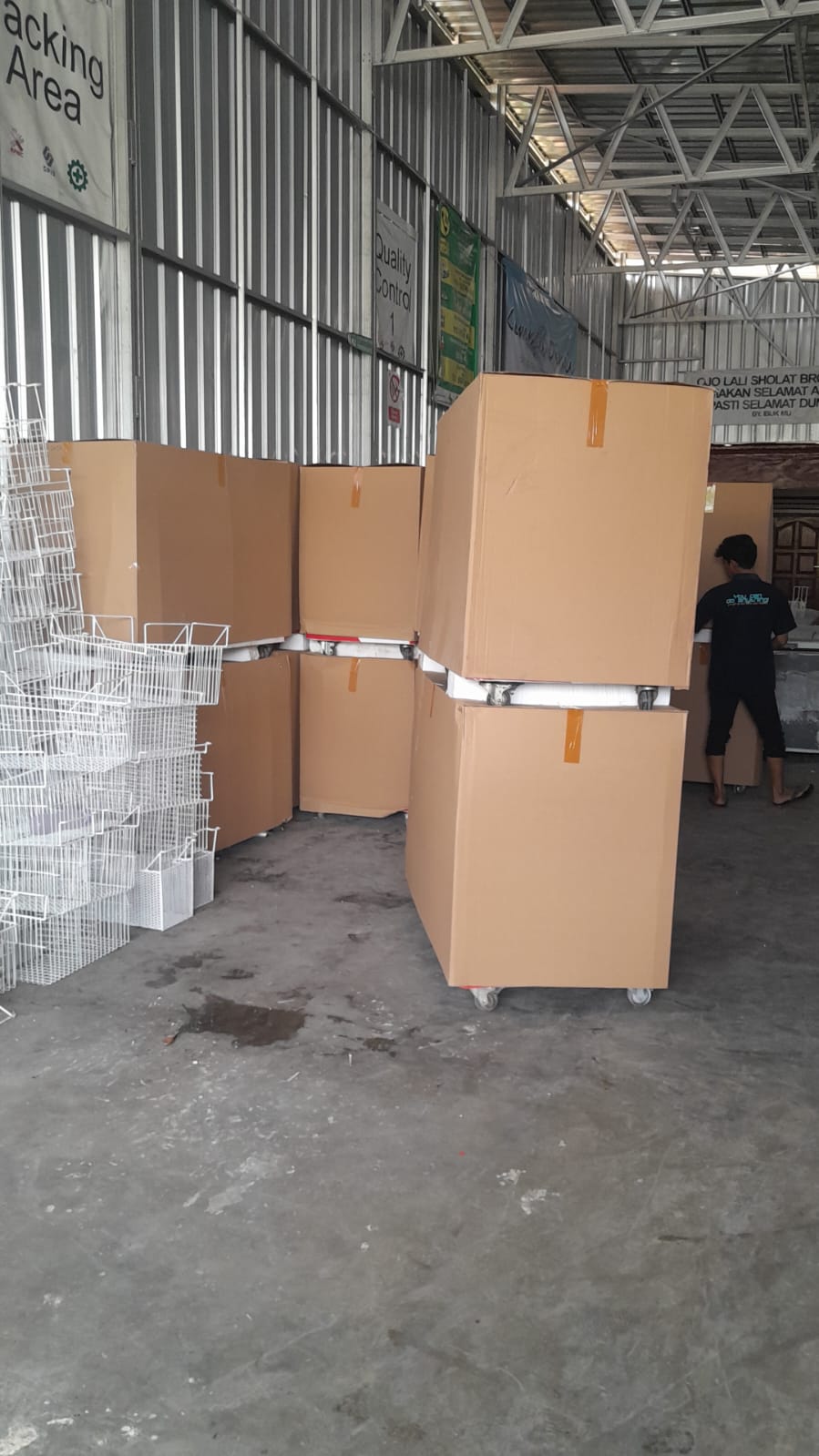 Pengiriman Ice Cabinet Walls (Yogyakarta -> Lahat)