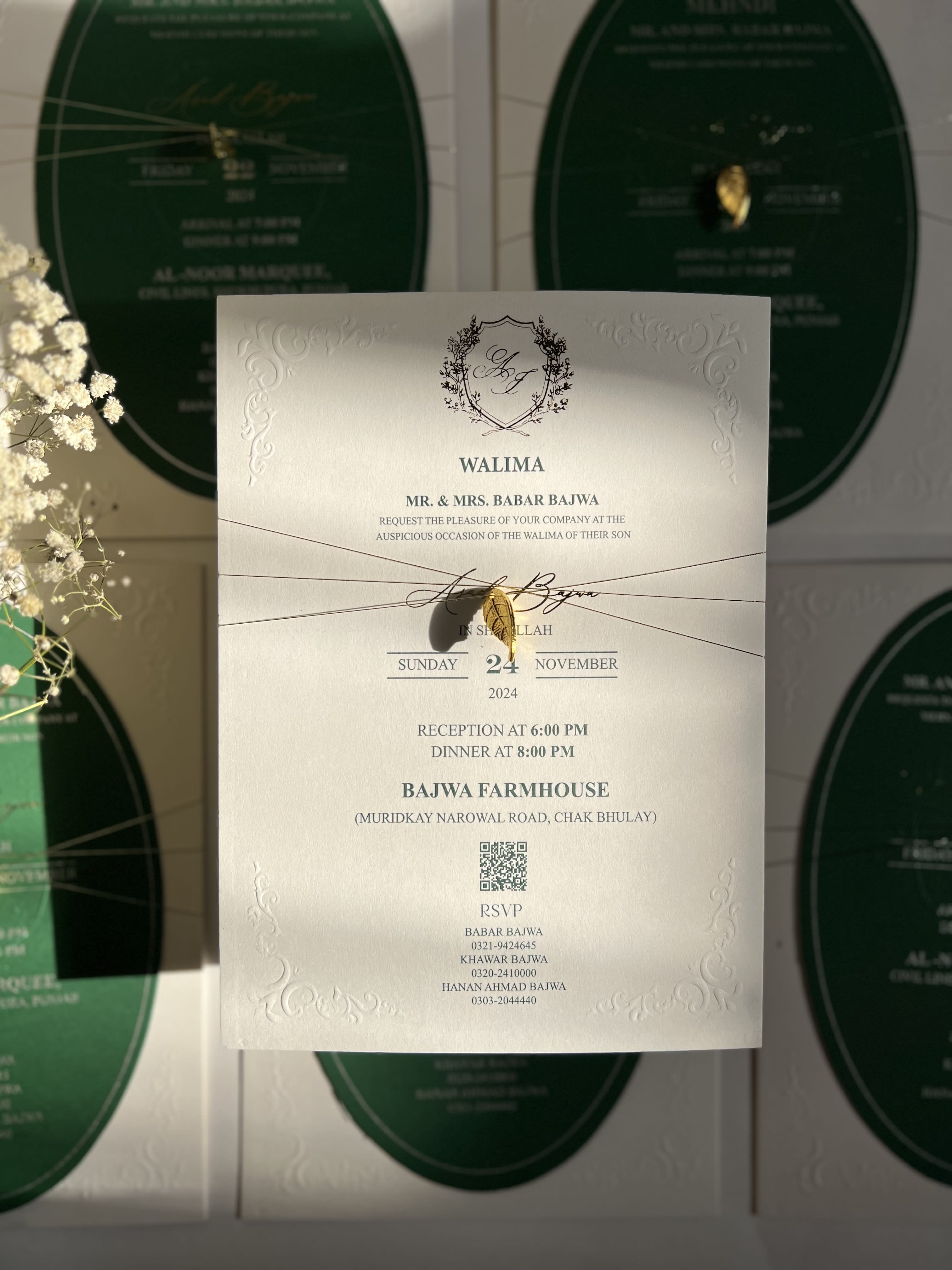 Mughal Rose Wax Seal Suite