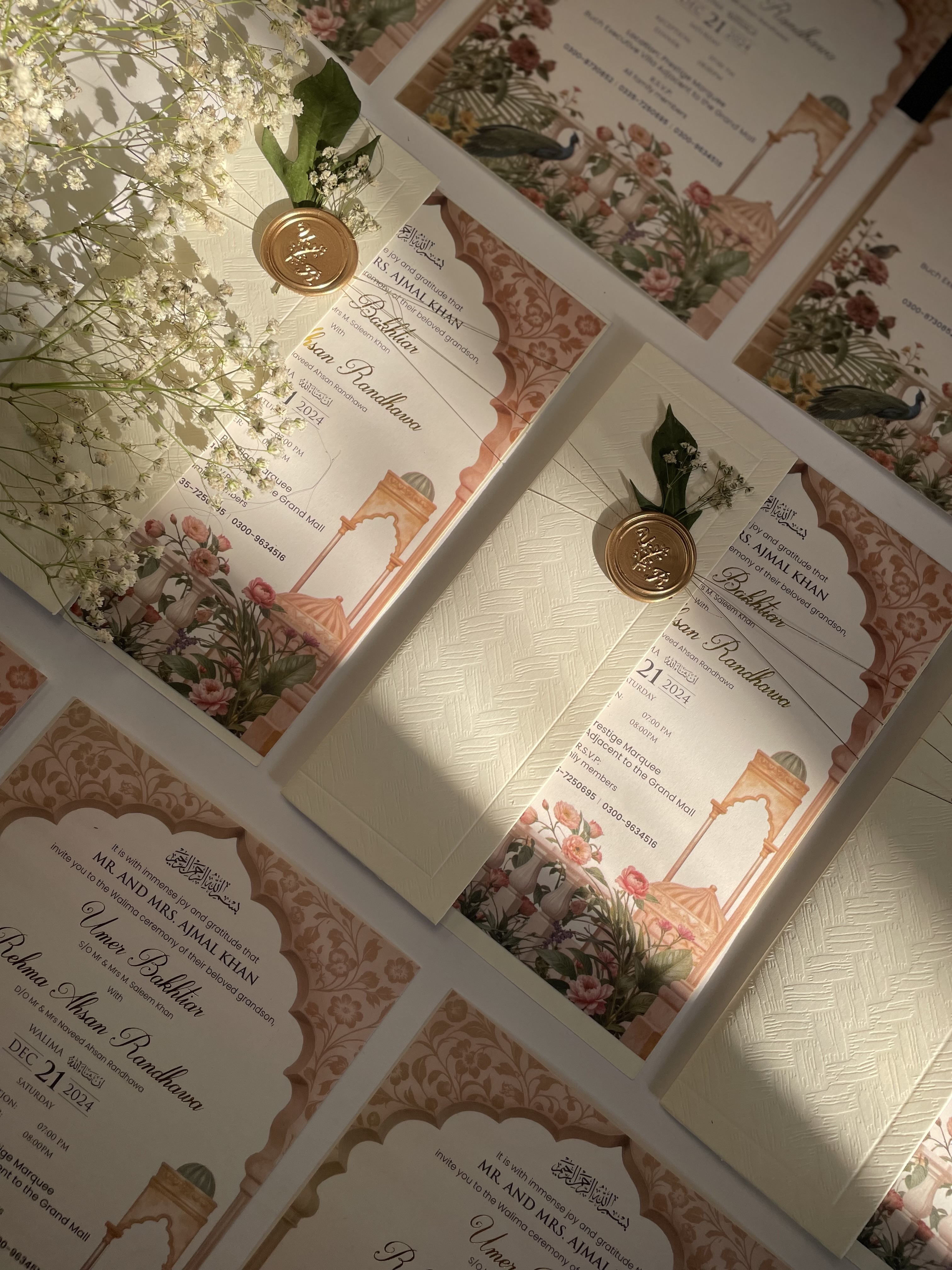 Ivory Mughal Arch Suite