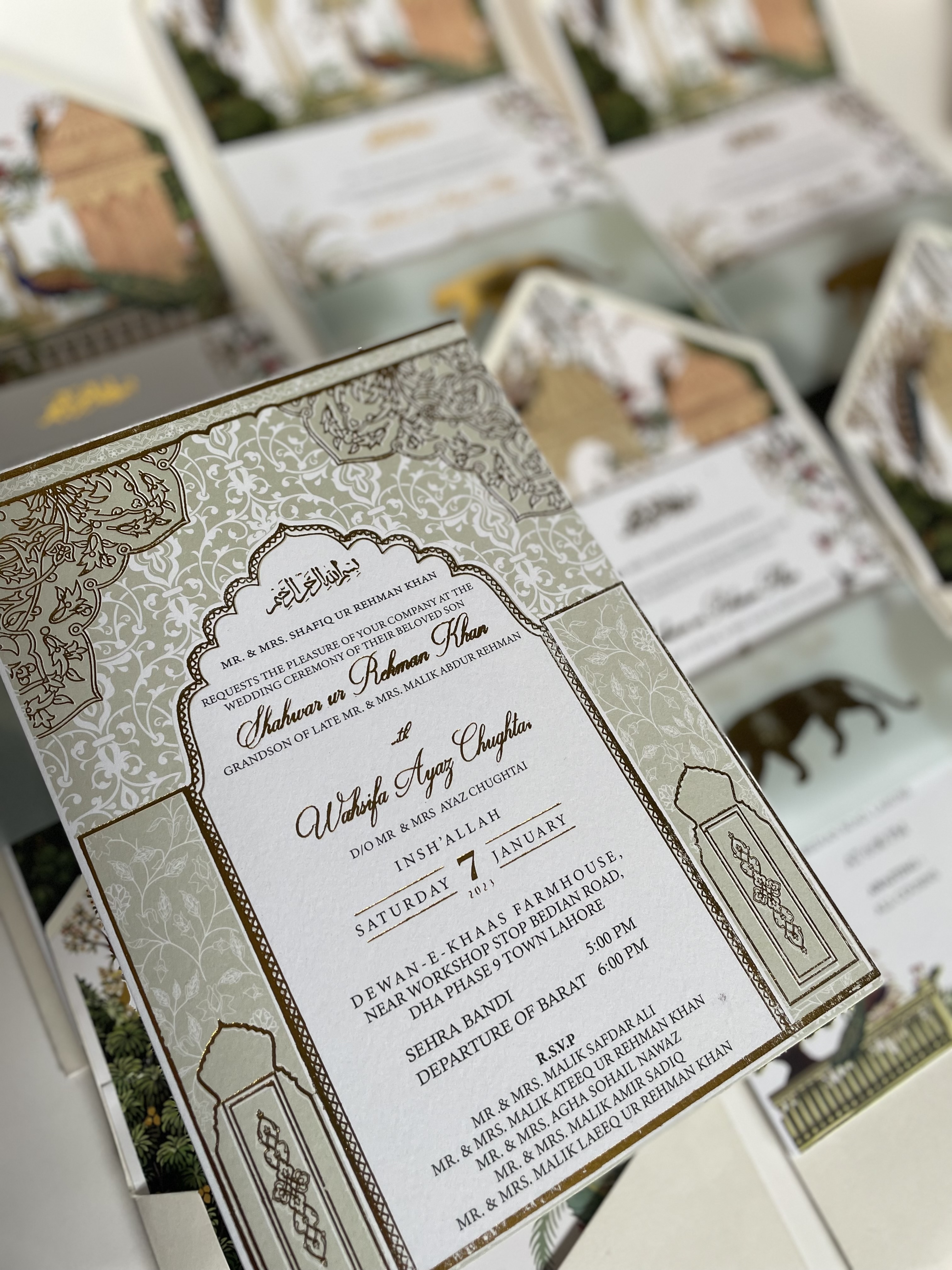 Golden Elephant Chinoiserie Suite