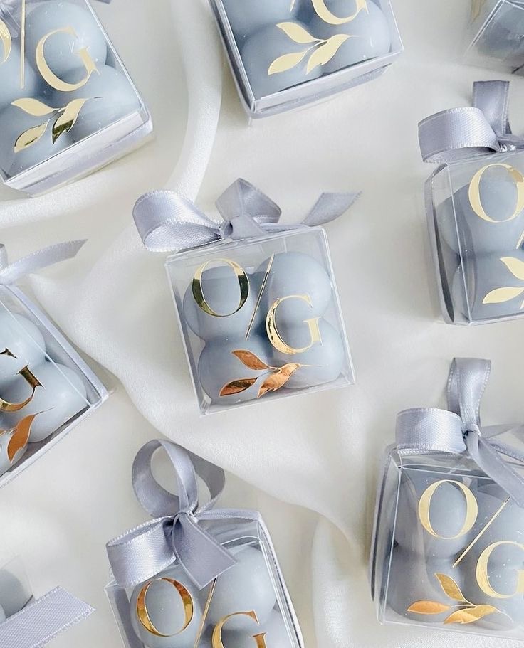 Clear Acrylic Monogram Bid Box