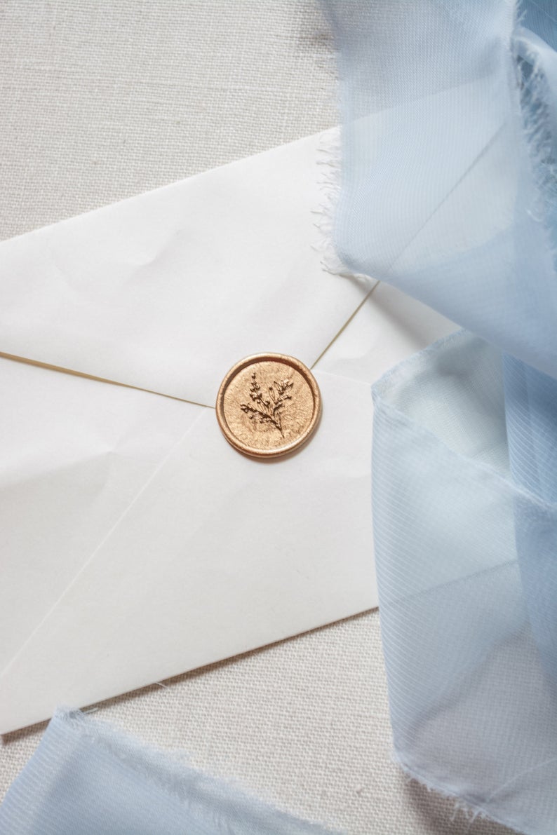 Flower Wax Seal detail view