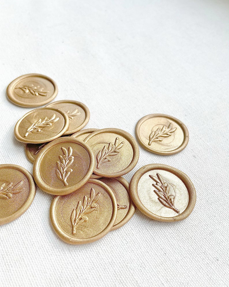 Leaf Wax Seal detail view