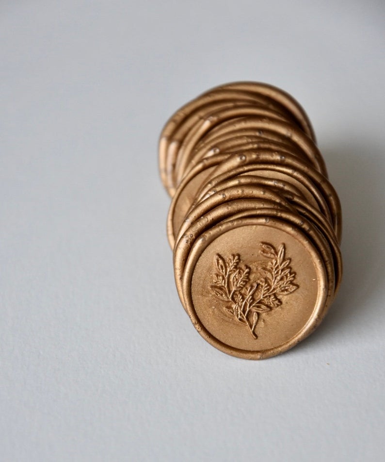 Leaf Wax Seal detail view