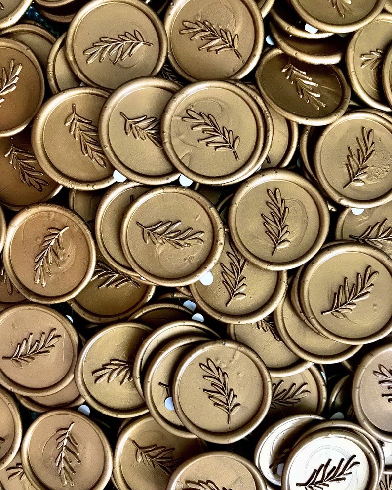 Leaf Wax Seal detail view