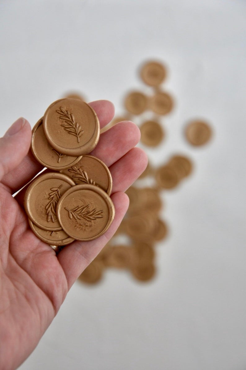Leaf Wax Seal detail view
