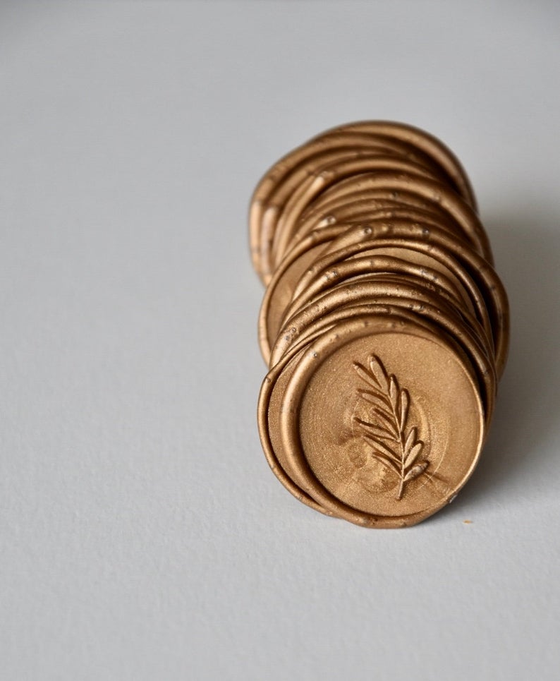 Leaf Wax Seal detail view