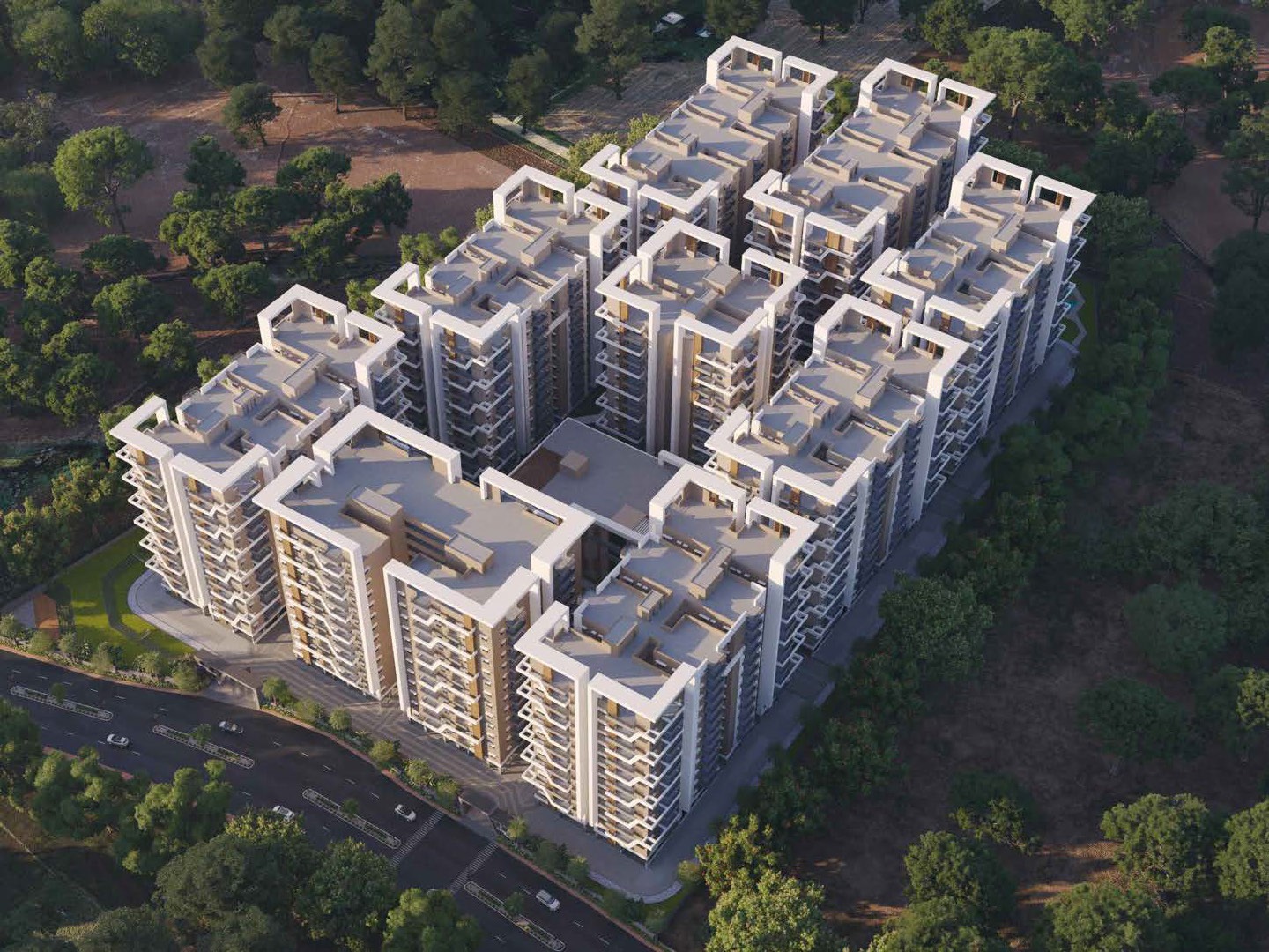 Divine Space, Tellapur, Outer Ring Road – view 2