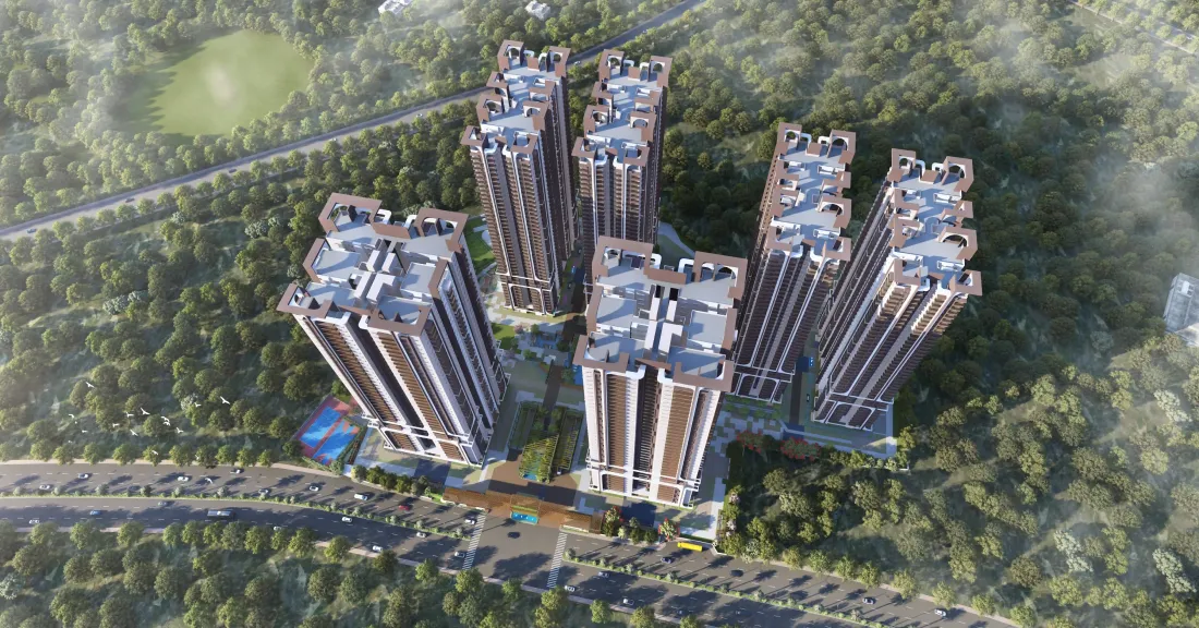Rajapushpa Pristinia, Kokapet, Outer Ring Road – view 2
