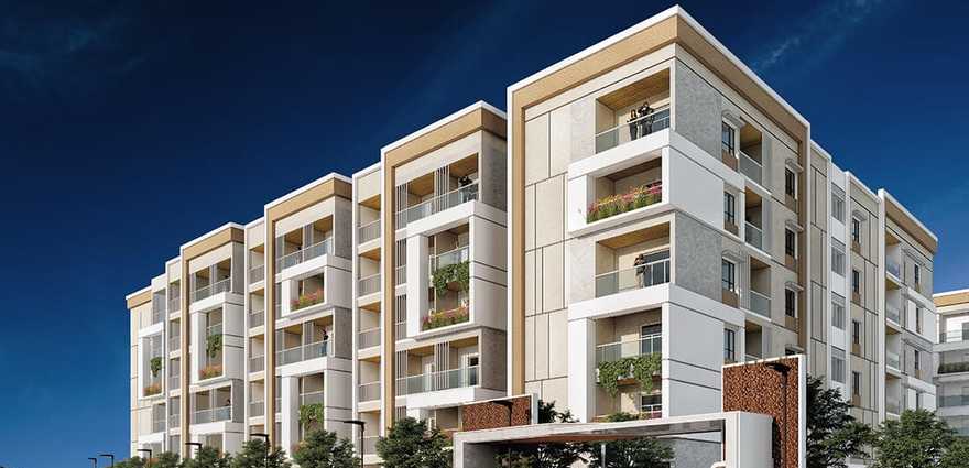 Regalia Krishna Kunj Central Courtyard, Quthbullapur, NH 7 – view 2