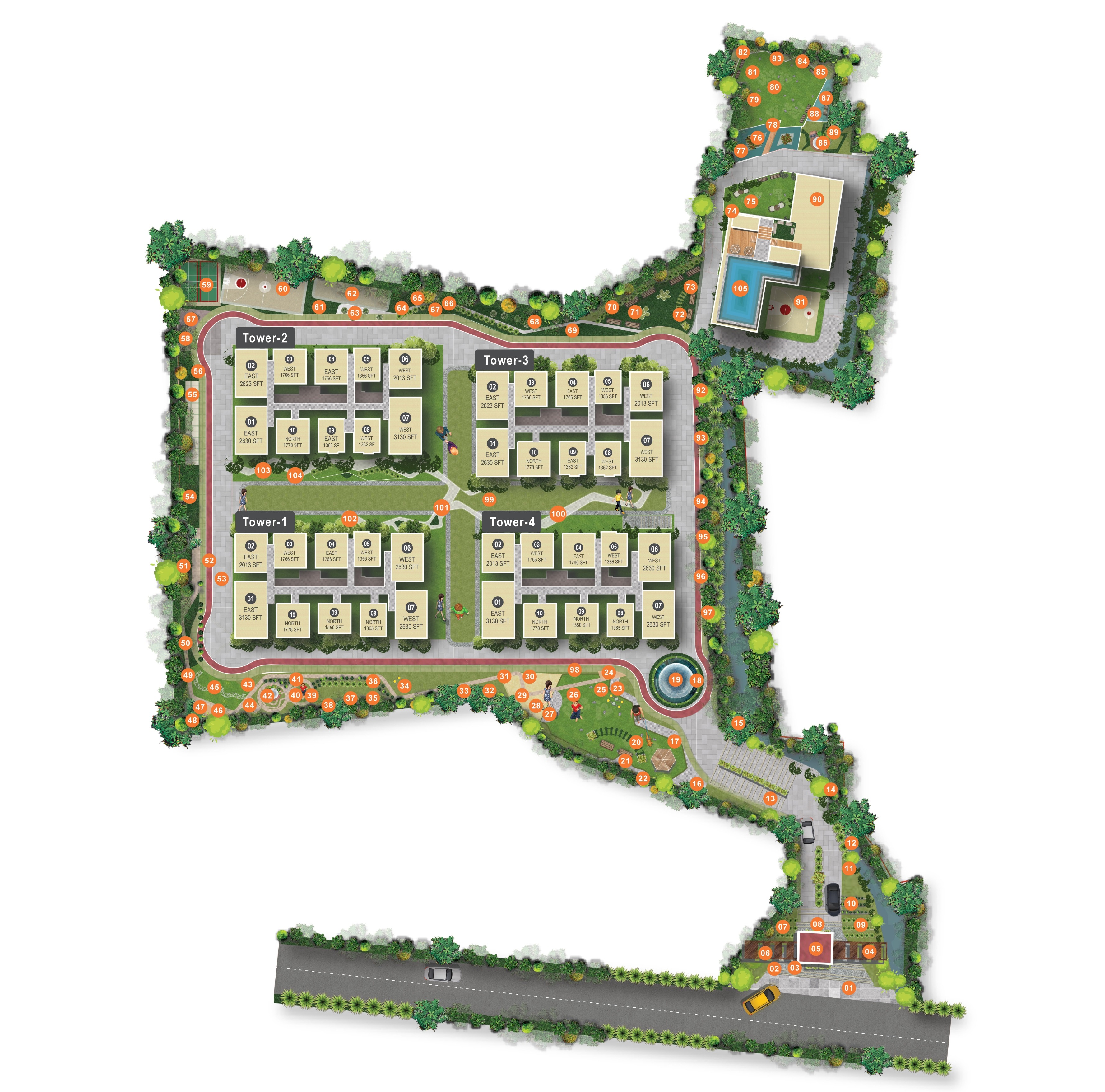 Praneeth PBR Pranav Ixora, Hyder Nagar, NH 9 – view 10
