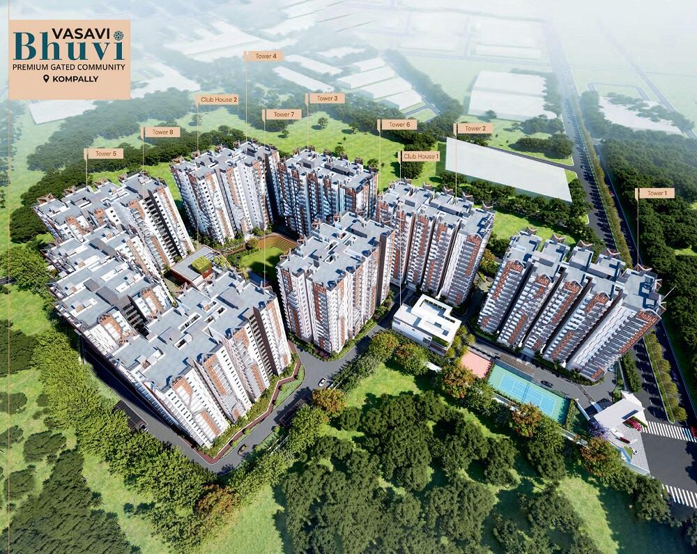 Bhuvi By Vasavi Buildox, Kompally – view 4