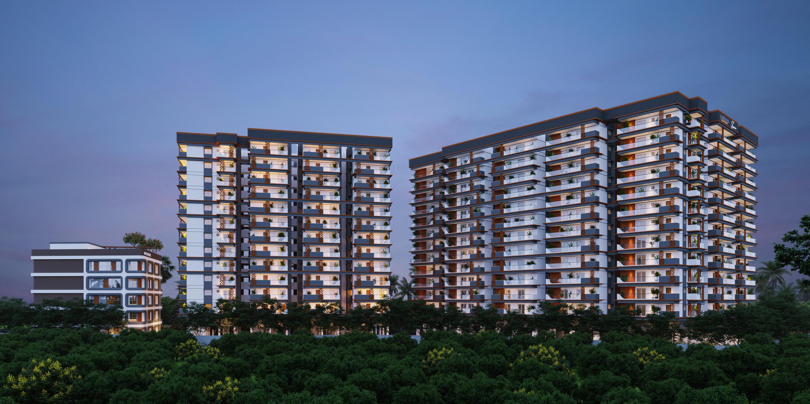 Vaishno Sapphire, Kollur, Outer Ring Road – view 2