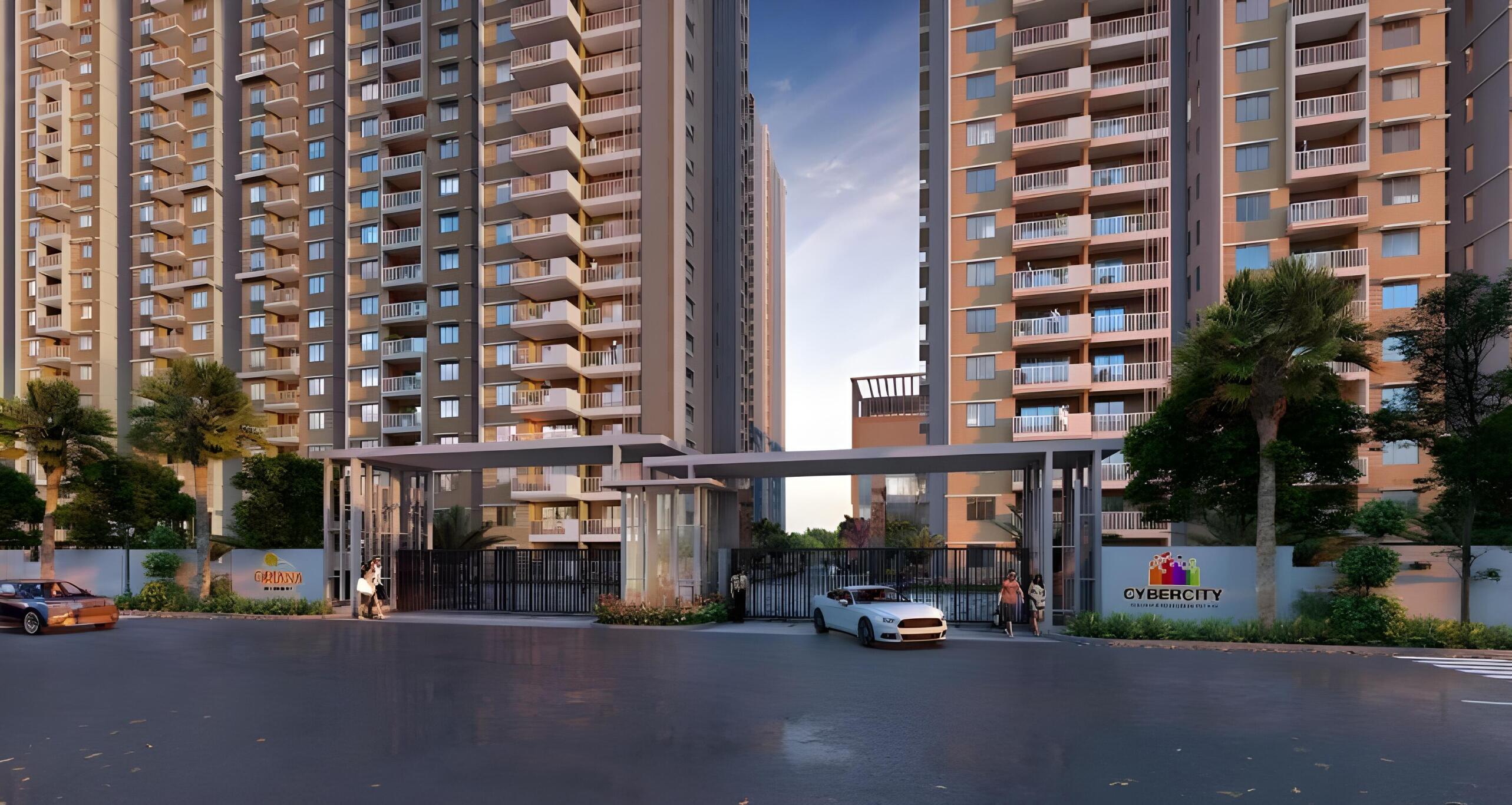 Cybercity Oriana, Moosapet, NH 9 – view 4