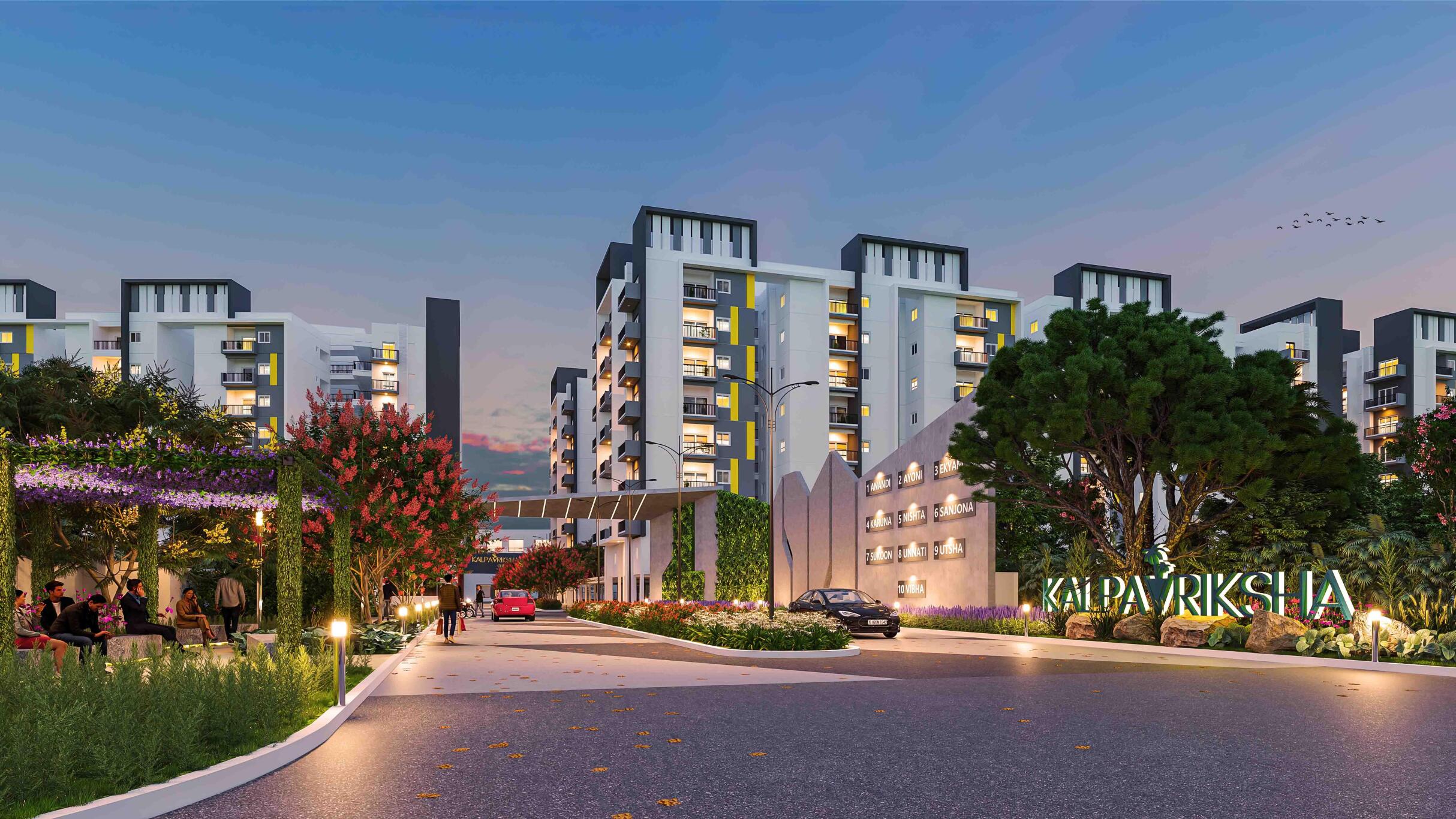 Shanta Silpas Kalpavriksha, Bahadurpally – view 2