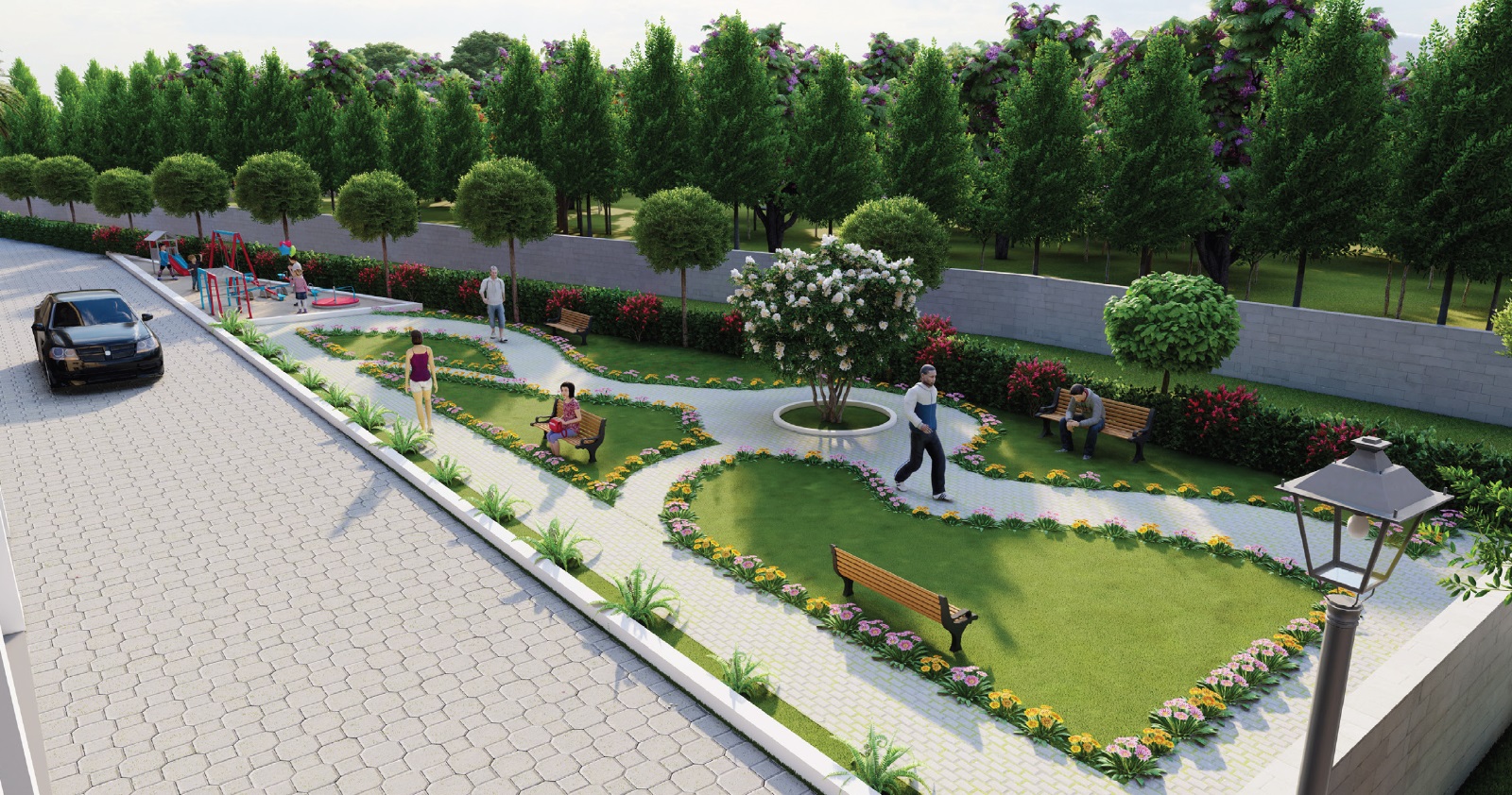 Praneeth Pranav Daffodils, Mallampet, Outer Ring Road – view 2