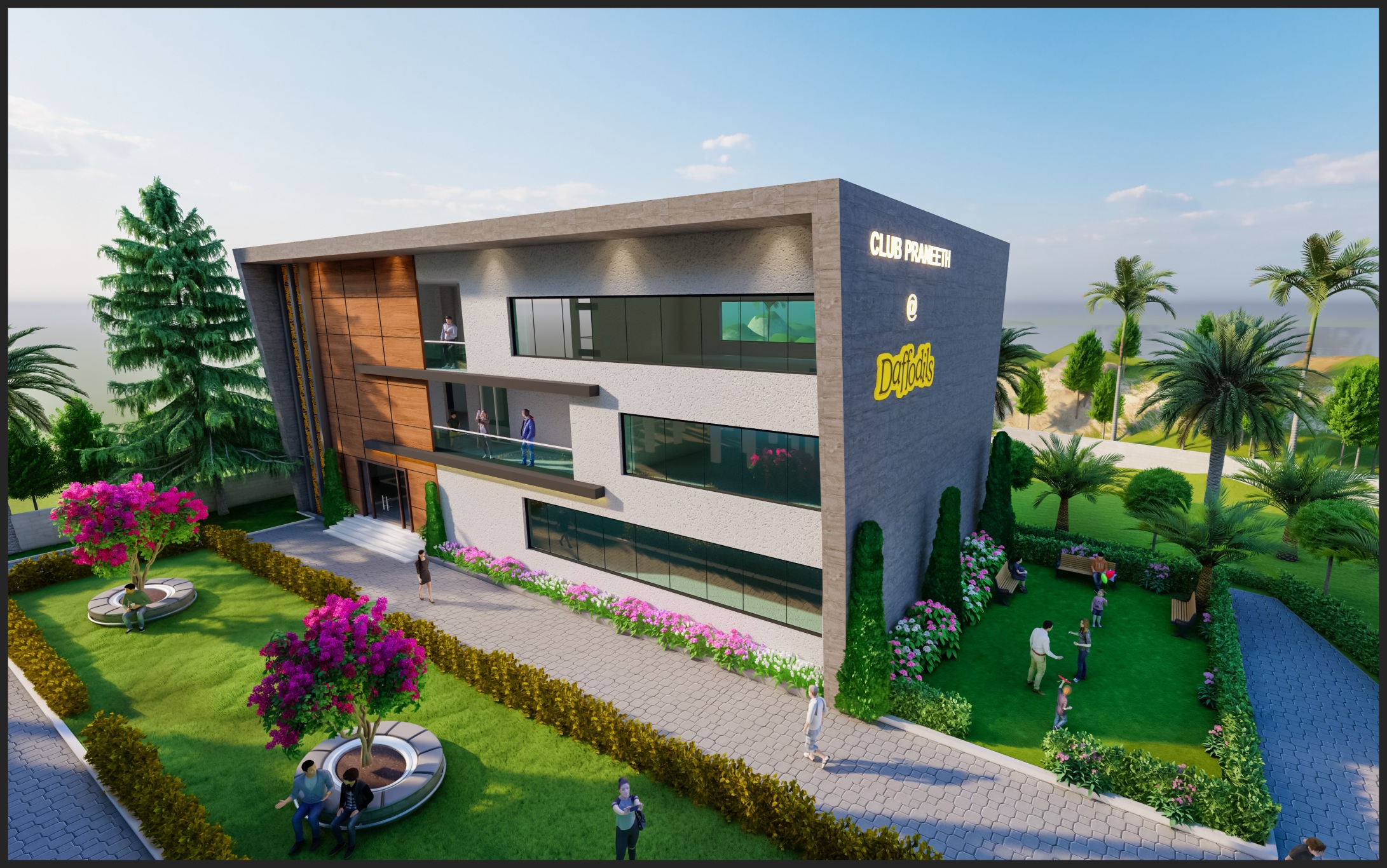 Praneeth Pranav Daffodils, Mallampet, Outer Ring Road – view 3