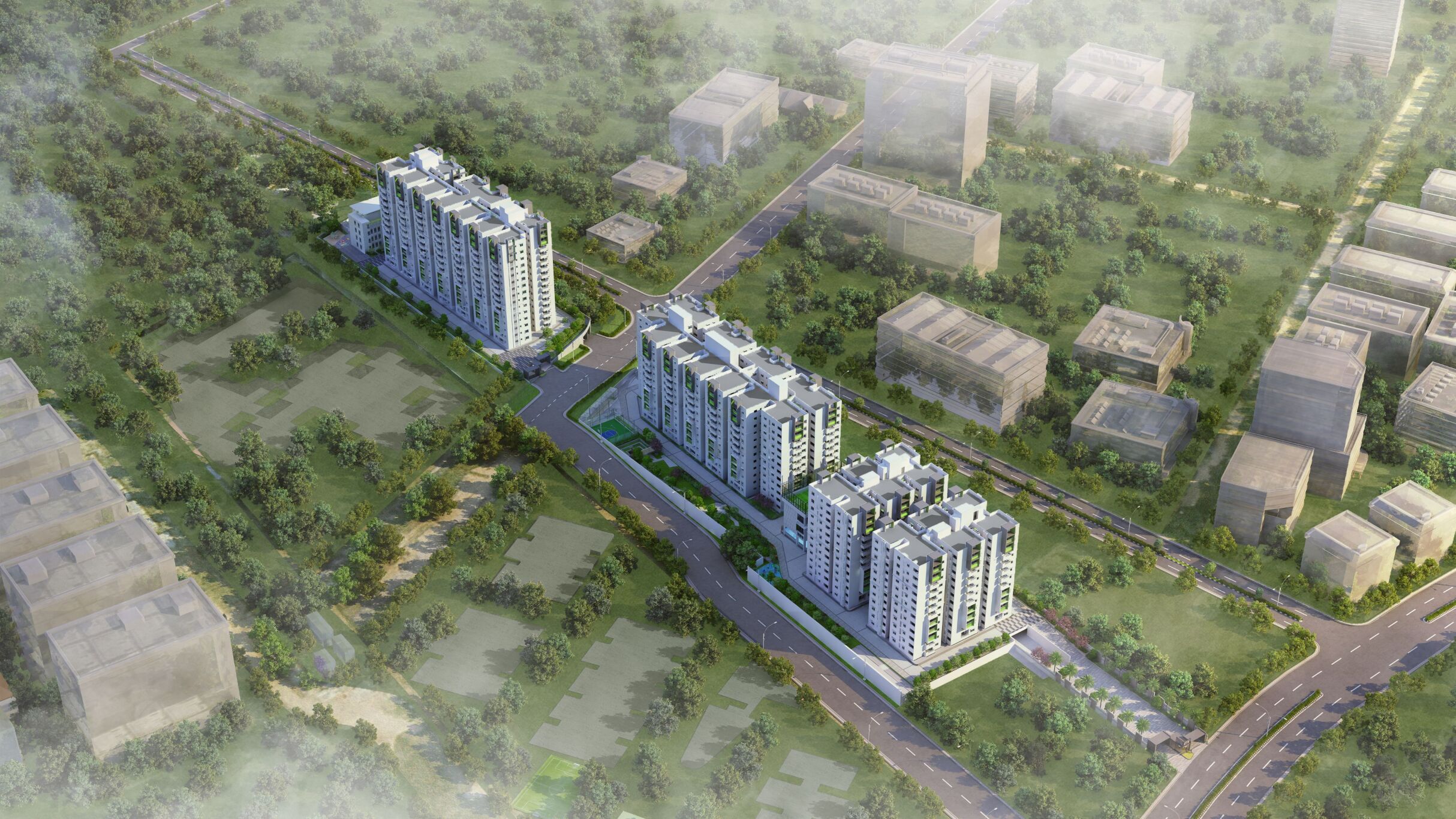Ramky One Orbit, Nalagandla – view 2