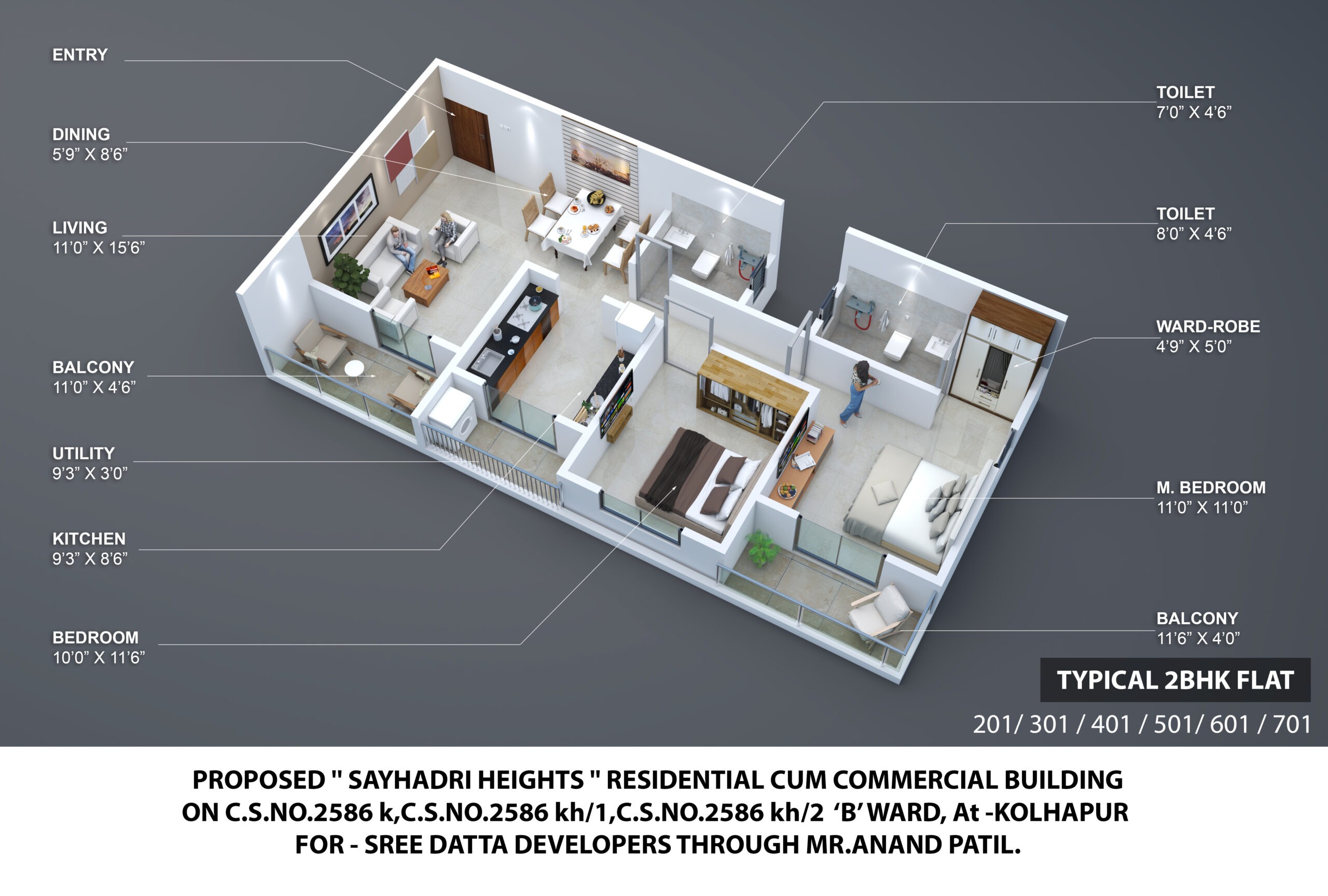 Om Sahyadri Heights, Ghatkopar East – view 12