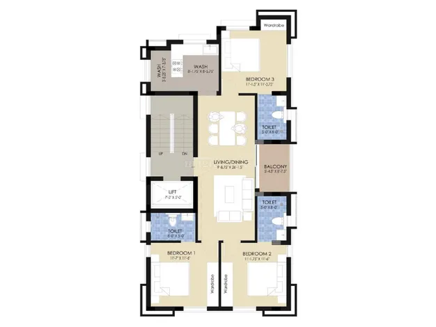 Lakshmi Steorra Apartments, Kilpauk – view 5