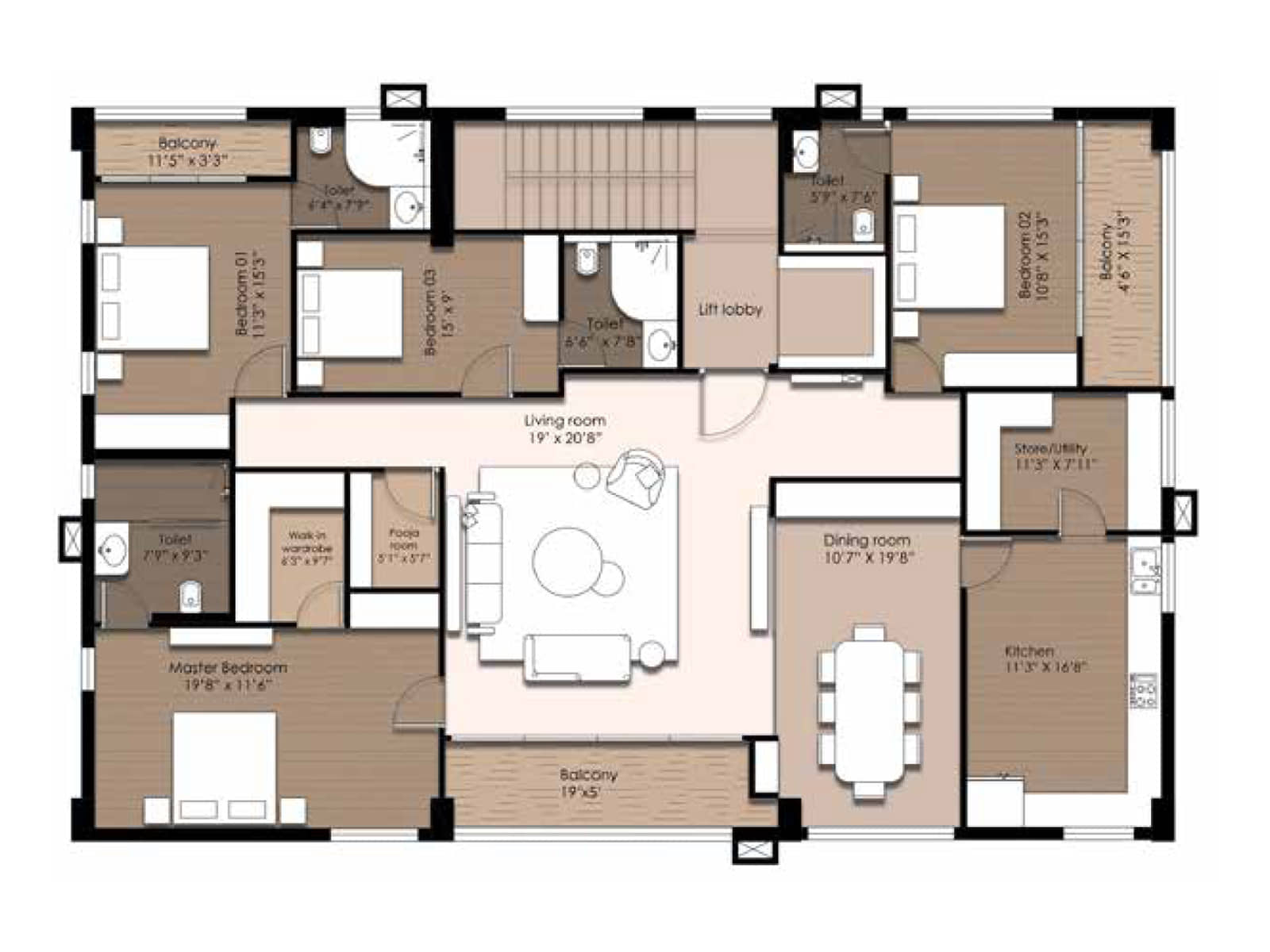 K and K Realty Highgate Residences, Saidapet – view 4