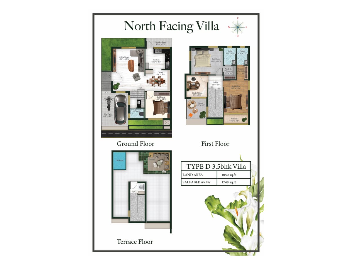 Quoins White Town Villas, Guduvancherry – view 6