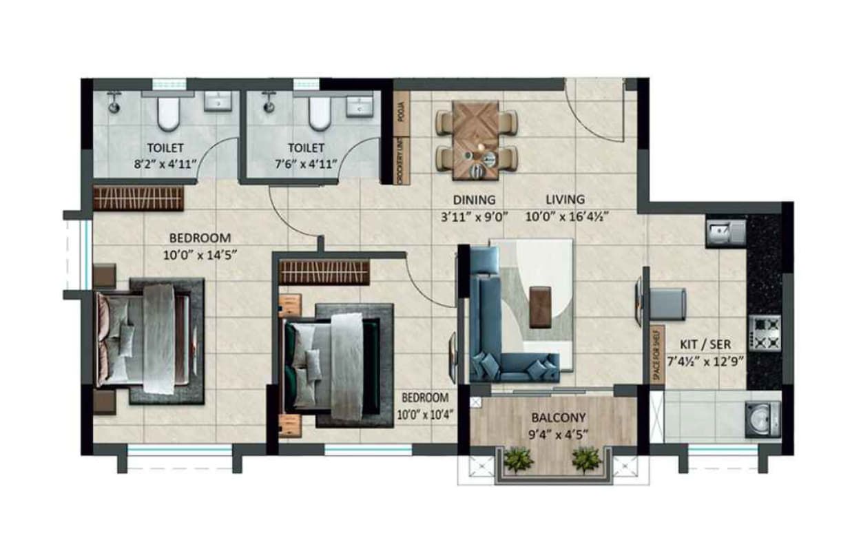 S&P New Haven Ribbon Walk, Mambakkam – view 9