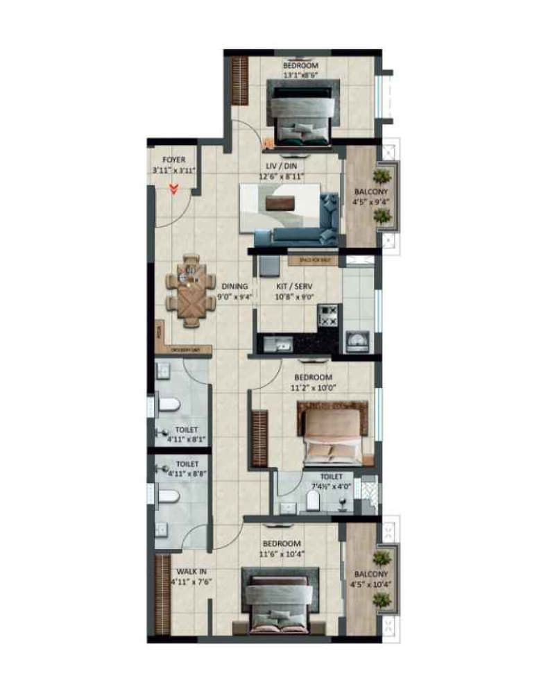 S&P New Haven Ribbon Walk, Mambakkam – view 7