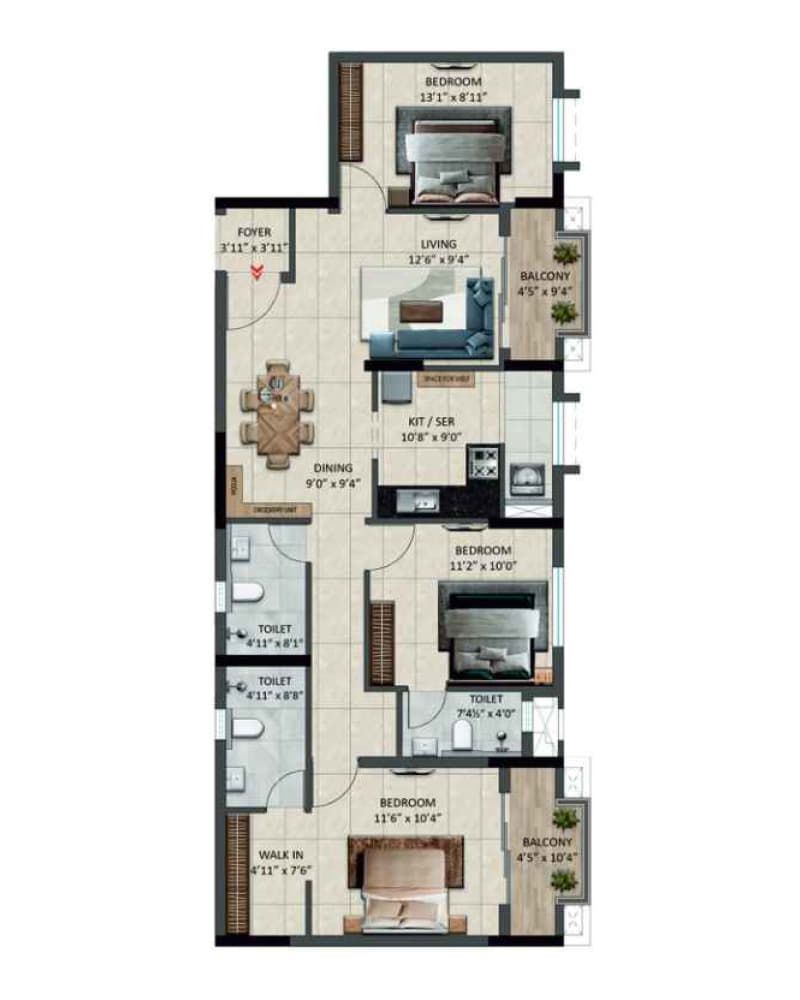 S&P New Haven Ribbon Walk, Mambakkam – view 6