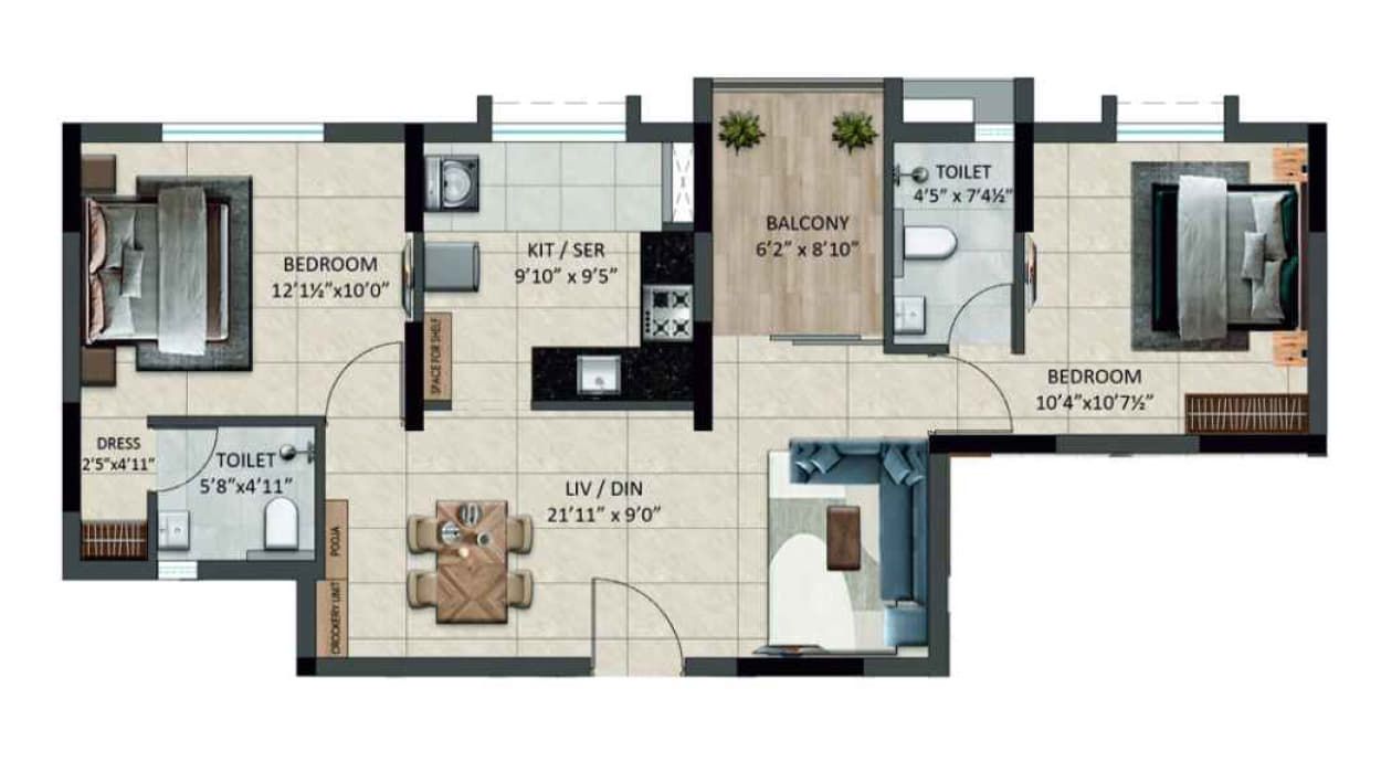 S&P New Haven Ribbon Walk, Mambakkam – view 10