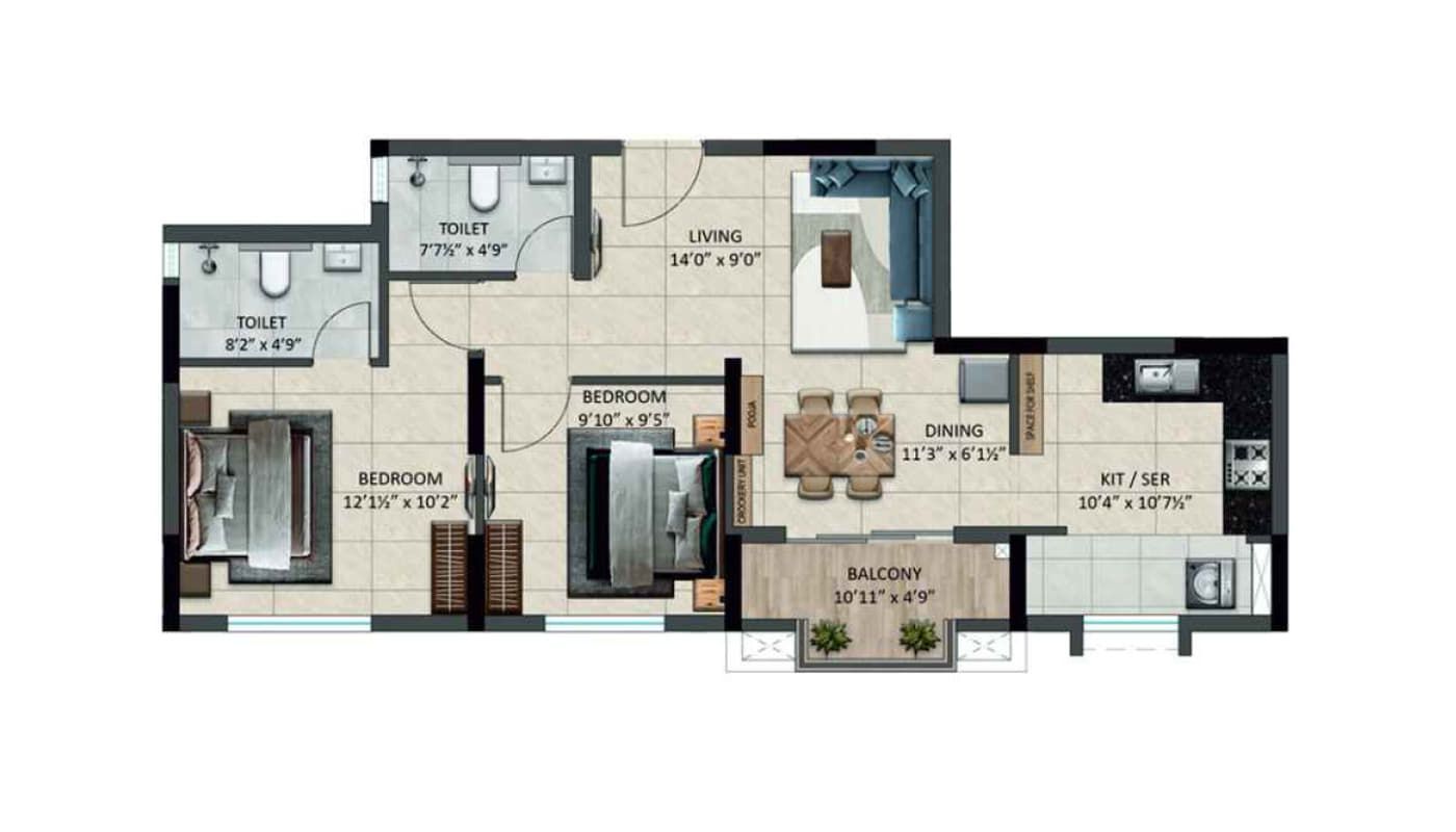 S&P New Haven Ribbon Walk, Mambakkam – view 11