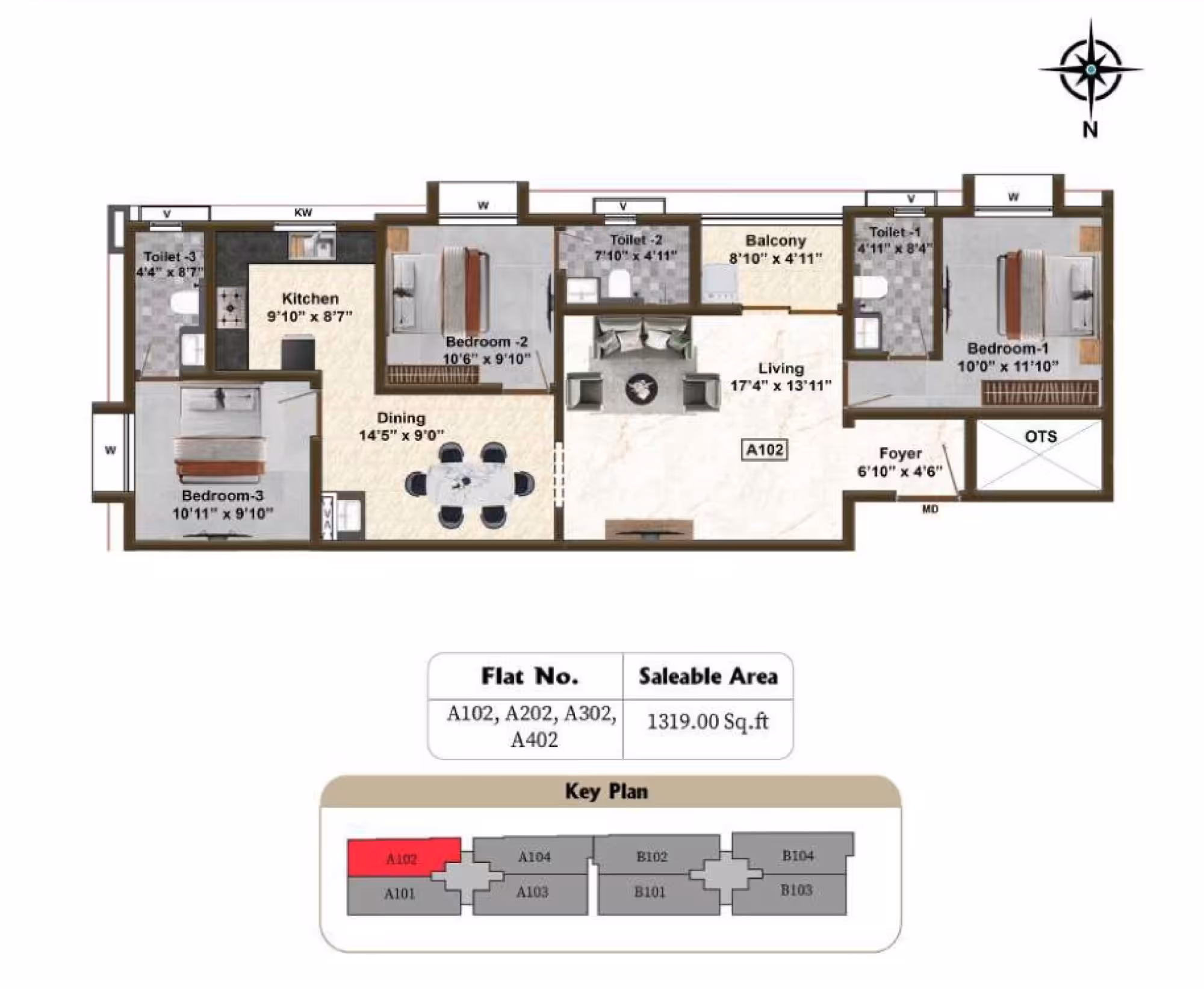 Jones Vista, Velachery – view 4