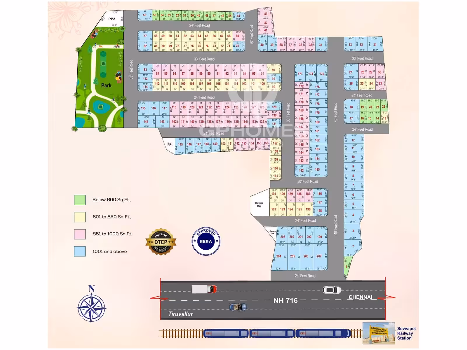 GP Homes Pon Bhoomi, Sevvapet – view 11