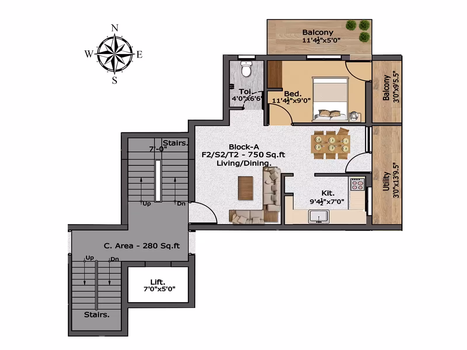 SNR Aashiaana, Perungudi – view 12