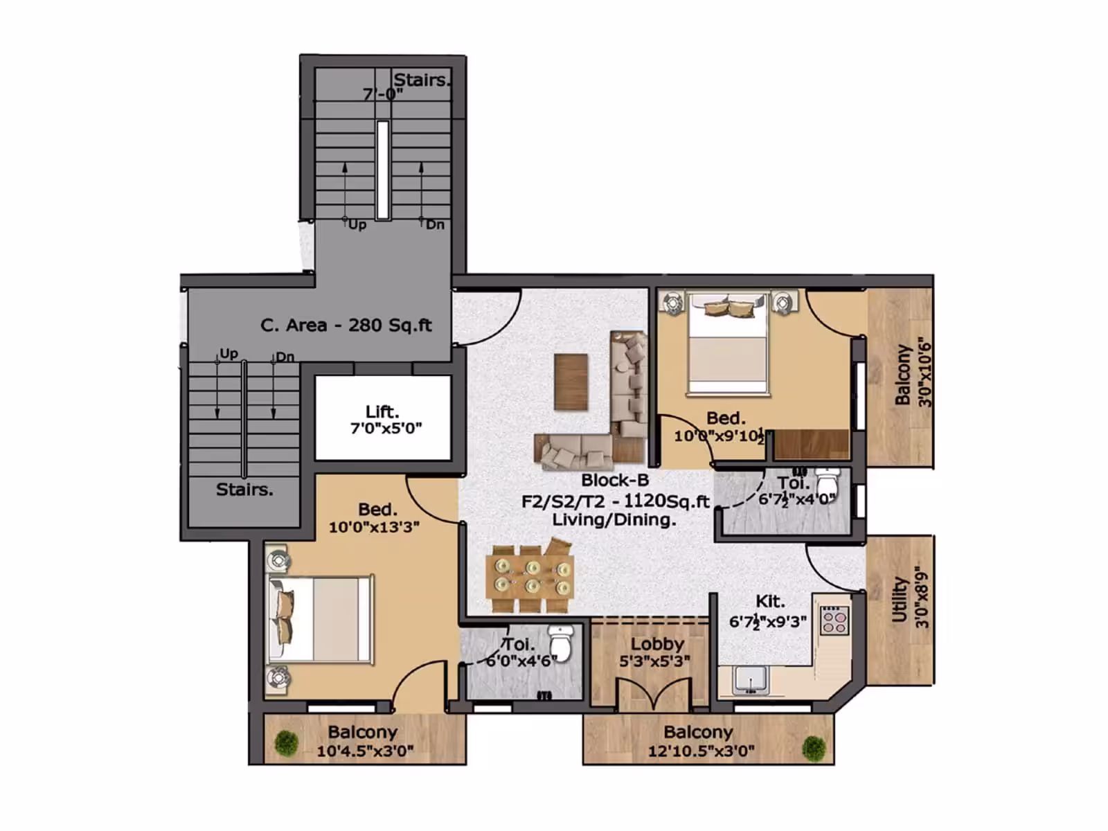 SNR Aashiaana, Perungudi – view 10