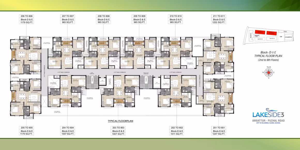 Silversky Lakeside 3, Puzhal – view 18