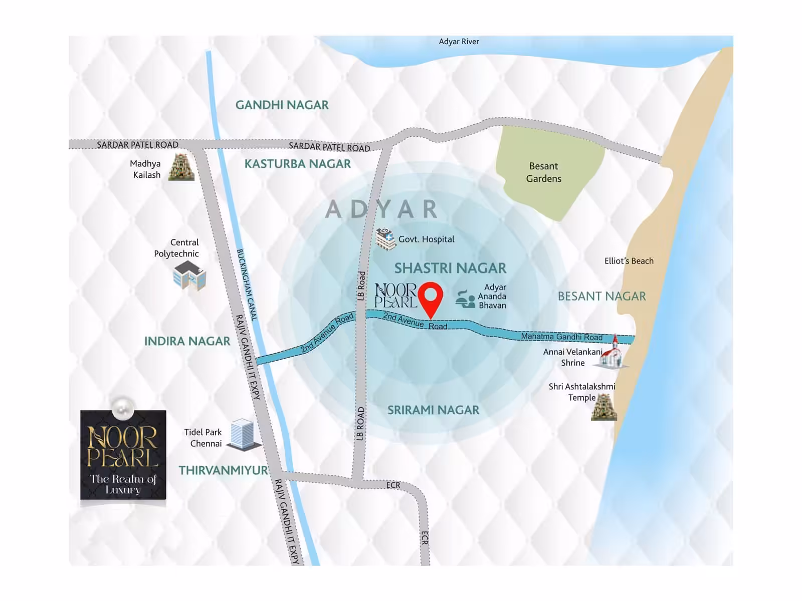 ARC Noor Pearl, Adyar – view 7